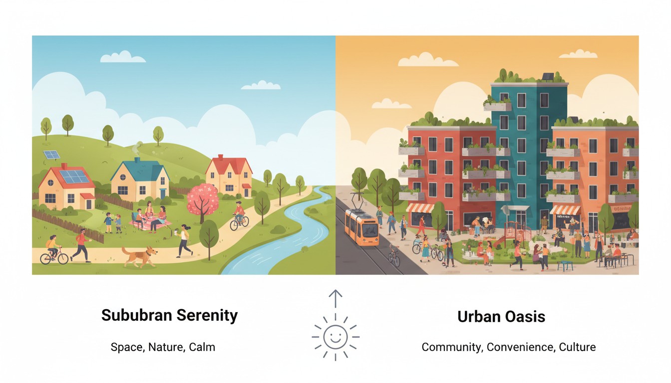 Suburban Sprawl vs Urban Density: The Hidden Costs of Where We Choose to Live